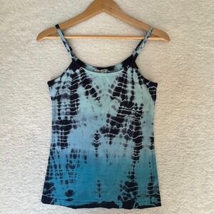 Hard Tail Tie Dye Camisole Tank Top Large Boho Beachy Festival Spaghetti Strap